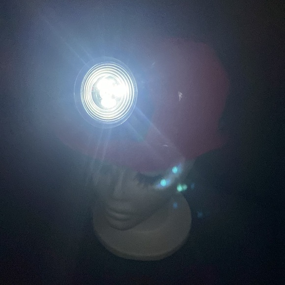 VINTAGE 1996 Universal Studios Jurassic Park Pink Hard Hat Helmet Tested works - Picture 9 of 9